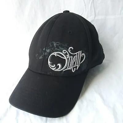 O'neill FlexFit Baseball Cap Hat Black Script Mens L/XL • $14.39