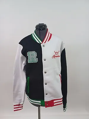 Unisex Ranboo Varsity Jacket Black/White Style Ram.002 Large New With Tags • $19.99