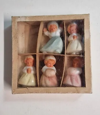 Vintage Sugar Angel Christmas Ornament Sugared Angel Ornaments West German 1950s • $64.99