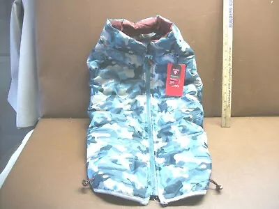 Reddy Cozy Puffer Dog Vest BLUE CAMO Extra Large XL  New With Tags • $19.99