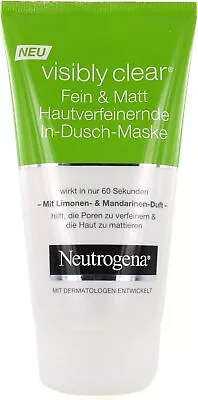 Neutrogena Visibly Clear In-Shower-Mask 150ml • $28.55