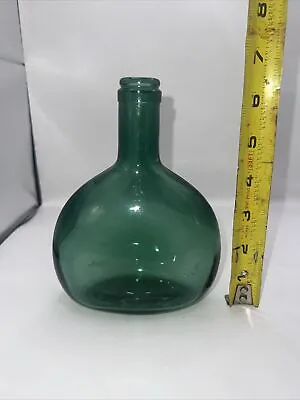 Vintage Mateus Rose CORK Green Wine Bottle Portugal- No Label- 6.50” Tall • $10.99