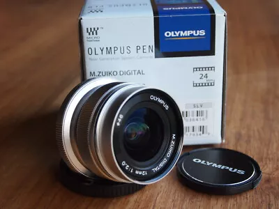 Olympus 12mm F/2.0 Micro Four Thirds Lens Panasonic Lumix M4/3 Like New • $675