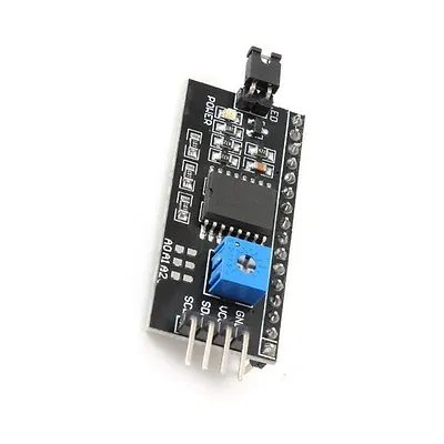 2PCS IIC/I2C/TWI/SPI Serial Interface Board Module Port 1602 LCD  • $1.98