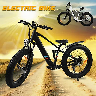 Electric Bicycle 48V 500W City Ebike For Adult Mountain Bike 12AH 40KM/H 8 Spetp • $1049.99