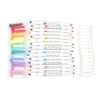 $3.50 • Buy Zebra Mildliner Pastel Double-Sided Highlighter - Full 25 Colors Available