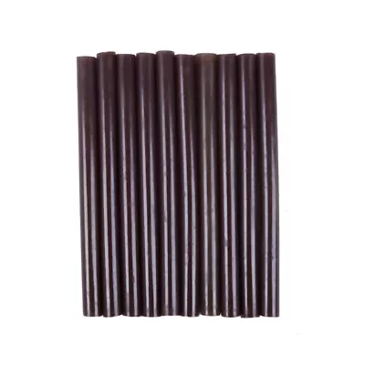 10pcs 100mm X 7mm Adhesive Hot Melt Glue Sticks For Hot Melt Glue Brown H6X3 • $12.28