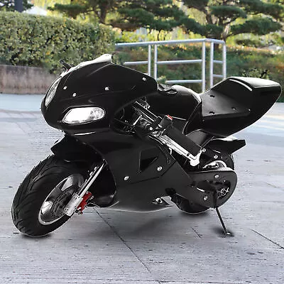 FRP Motorbike 49CC 2Stroke Gas Pocket Rocket Bike For Kids Mini Motorbike J • $223.25