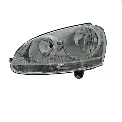 Volkswagen Jetta Headlight Mk2 Saloon 2006-2011 Chrome Headlamp Passenger Side • $111.70