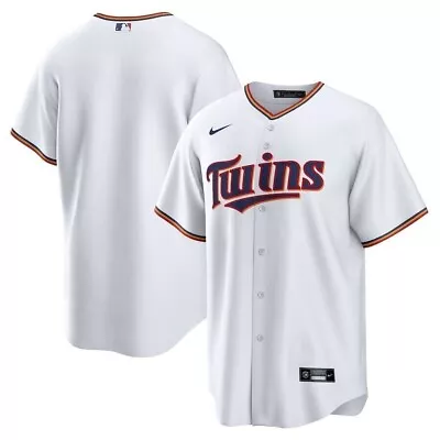 $115 NEW Nike MINNESOTA TWINS Home White Baseball Jersey SIZE MENS XL • $24.99