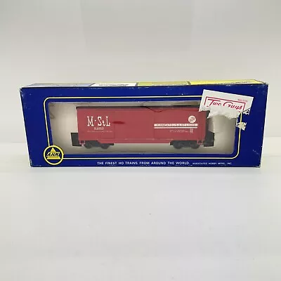 AHM HO Scale Double Door Box Car 5298A  - Minneapolis & St. Louis 54650 • $8.99