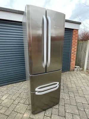 £295 • Buy Hotpoint Fridge Freezer FFU 4DX (Silver)
