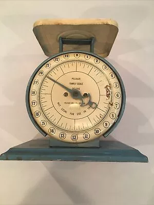 Vintage Pelouze Manufacturing Family Scale In Working Condition • $39.95