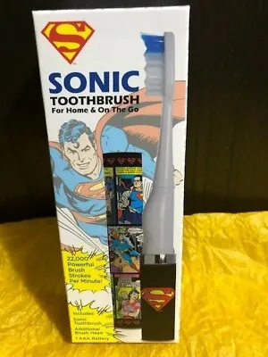 VIOLIGHT VIOLIFE SLIM SONIC ELECTRIC TOOTHBRUSH - Superman (VSS.WB101) • $22.99