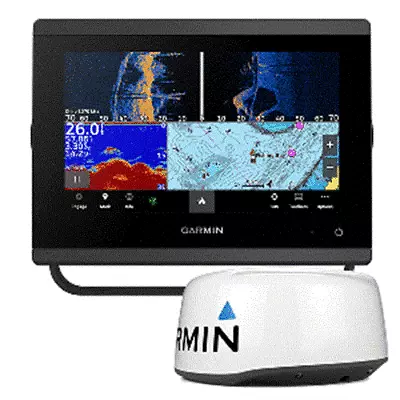 Garmin Gpsmap 743xsv Combo Gps Fishfinder Gn+ W/gmr 18 Hd+ 010-02365-80 • $2599.99