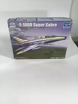 Trumpeter 01649 1:72 F-100D Super Sabre Attack Fighter Plastic Model Kit NEW! • $30