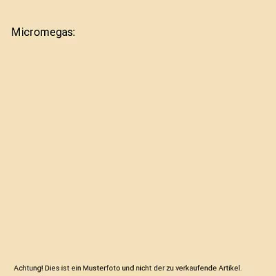 Micromegas Voltaire • £4.59