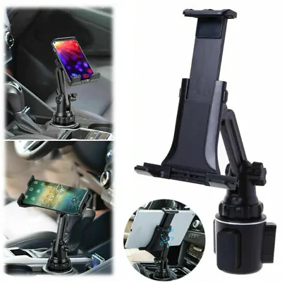 Universal Car Cup Holder Cellphone Mount Stand For 4.7-12.9  Mobile Phone Tablet • $12