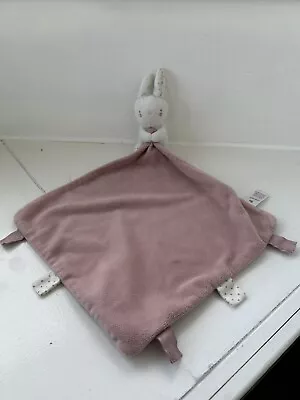 Tu Pink Bunny Rabbit Baby Comforter • £10