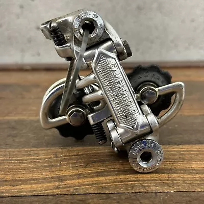 Vintage Campagnolo Nuovo Record Rear Derailleur Pat 84 Short Cage 1984 Eroica C1 • $159.99