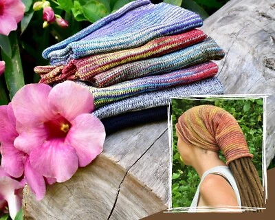 £10.69 • Buy Dread Sock / Very Long Head Band For Dreadlocks  & Braids - Many Colours!