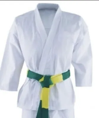 Karate Suit Gi Quality  Martial Arts Student Uniform Kids And Adults Unisex • £14.50