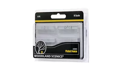 Picket Fence WOODLAND SCENICS N Scale Accents A2994 • $11.45