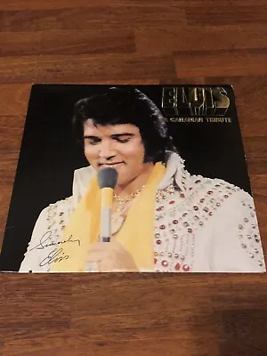 Elvis Vinyl Record A Canadian Tribute Special Gold Album 1978 Used • $10