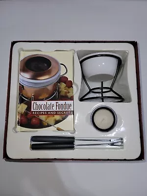 Fondue Set In The Box With Book-Never Used • $12.95