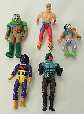 Lot Of 5 Action Figures 80's & 90's TMNT Chuck Norris Thunder Cats • $19.99