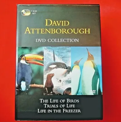 David Attenborough - Dvd Collection Boxset - ( 7 Disc ) - 2002 • £14.98