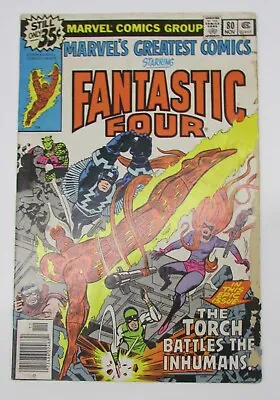 Comic Book - Marvel Comics - Fantastic Four 80 Nov 1968 • $9.95