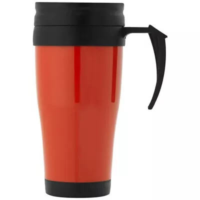 Thermal Travel Mug Cup Hot Warm Insulated Drinks Flask Outdoor Coffee Tea Lid • £5.70