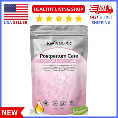 Postpartum Sitz Bath Mix - Potent Pouch With 20 Soothing Ingredients 1 Pack • $10.01