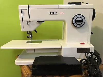 $499 • Buy PFAFF SYNCHROMATIC 1214 SEWING MACHINE Heavy Duty Compact