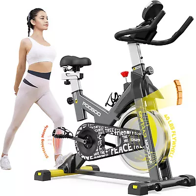 Pro Cycling Bike Stationary Indoor Pooboo Exercise Bike Home Cardio Workout Bike • $218.99