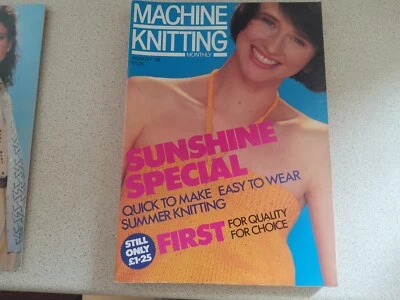 £4.50 • Buy Machine Knitting Monthly Magazine, August 1988