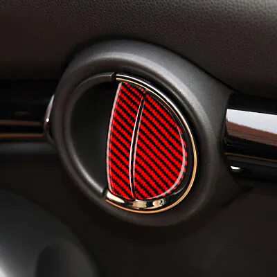 4 X For Mini Cooper F55 F54 F60 Car Interior Carbon Fiber Door Handle Cover Trim • $14.95