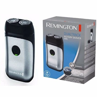£14.95 • Buy Remington R95 Dual Rotary Travel Shaver Rechargeable Cordless Silver NEW