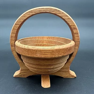 Wooden Natural Collapsible Folding Fruit Bowl/ Basket / Trivet Oak Wood • $13.59