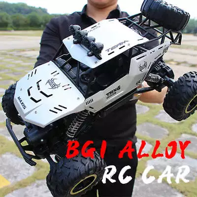 Large Big 4WD RC Truck With Led Lights 2.4Ghz Radio Remote Control Baha Off-Road • $86.99