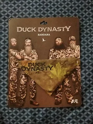 Duck Dynasty Mossy Oak Style Camo Bandana A&E  • $6.50