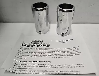 Vance And Hines Hot Tips For Straightshot Exhausts V16913 • $169.99