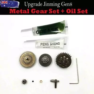 $25.94 • Buy Gearbox Metal Gear Set Oil For JM Gen 8 J9 J10 J11 CYMA LH LDT Gel Blaster Toys
