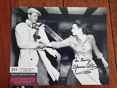 Maureen O'hara Signed Autographed 8x10 Photo Jsa Coa James Spence For Nancy • $249.99