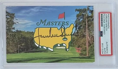 JORDAN SPIETH PSA DNA COA SIGNED PHOTOGRAPH PICTURE AUTOGRAPHED Augusta Masters • $99.99