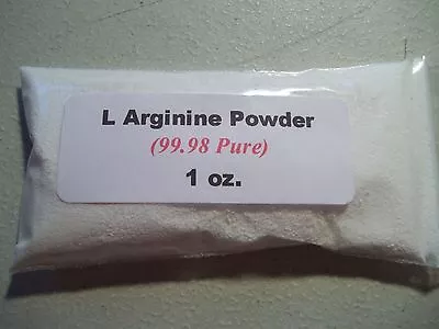 1 Oz. L Arginine Powder    99.98% Pure • $2.95