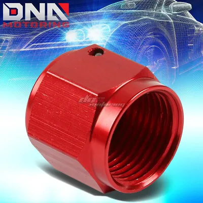 $4.68 • Buy Red Anodized Aluminum 10-an An10 5/8 Hex Head Female Flare End Plug/nut Fitting