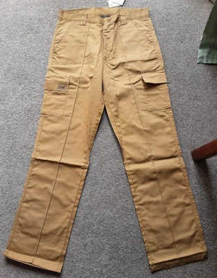 £18 • Buy SITE KING Mens Original Cargo Combat Work Trousers Size 34 Waist. Tall. 34W 33L