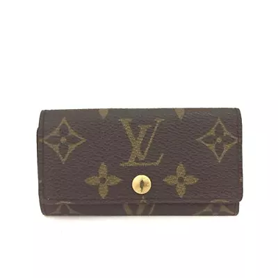 Louis Vuitton Monogram Multicles 4 Ring Key Case/4Y0029 • $1